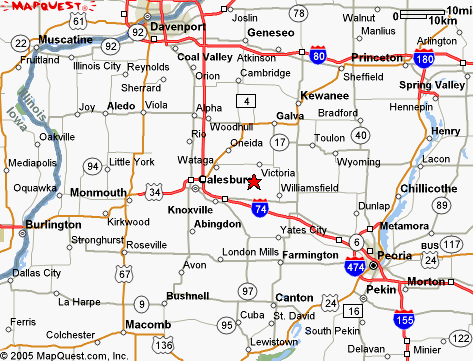 Map To Oak Run